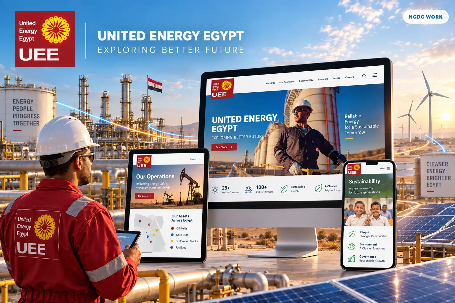 عرض مشروع United Energy Egypt